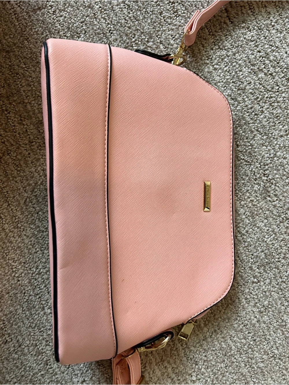 Vera Bradley Peach Pink Zip Cosmetic Case